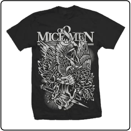 Of Mice /& Men-Beer Label-Official Mens T Shirt
