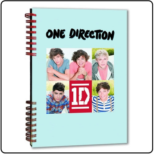 One Direction - One Direction A5 Notebook 5 Head Shots