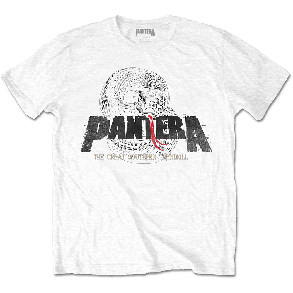 Pantera - PANTERA UNISEX T-SHIRT: SNAKE LOGO
