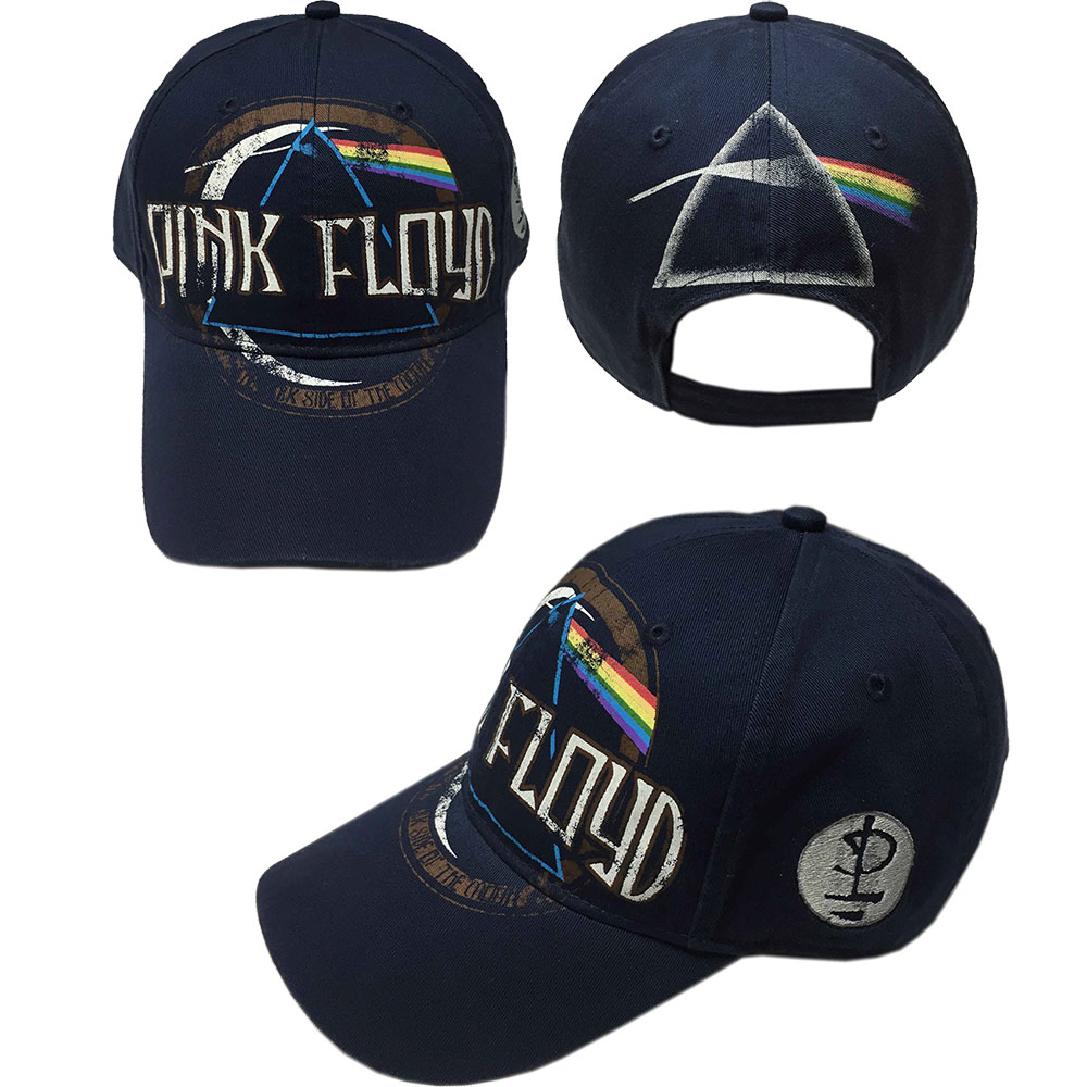 Pink Floyd - Dark Side Of The Moon Album Distressed (Navy Blue)