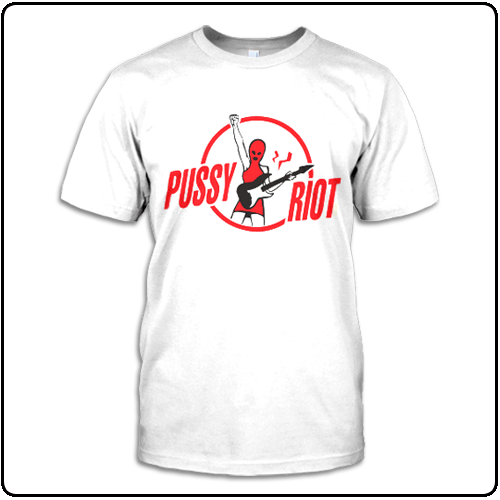 Pussy Riot Let's Riot - (Mens) - T-Shirt