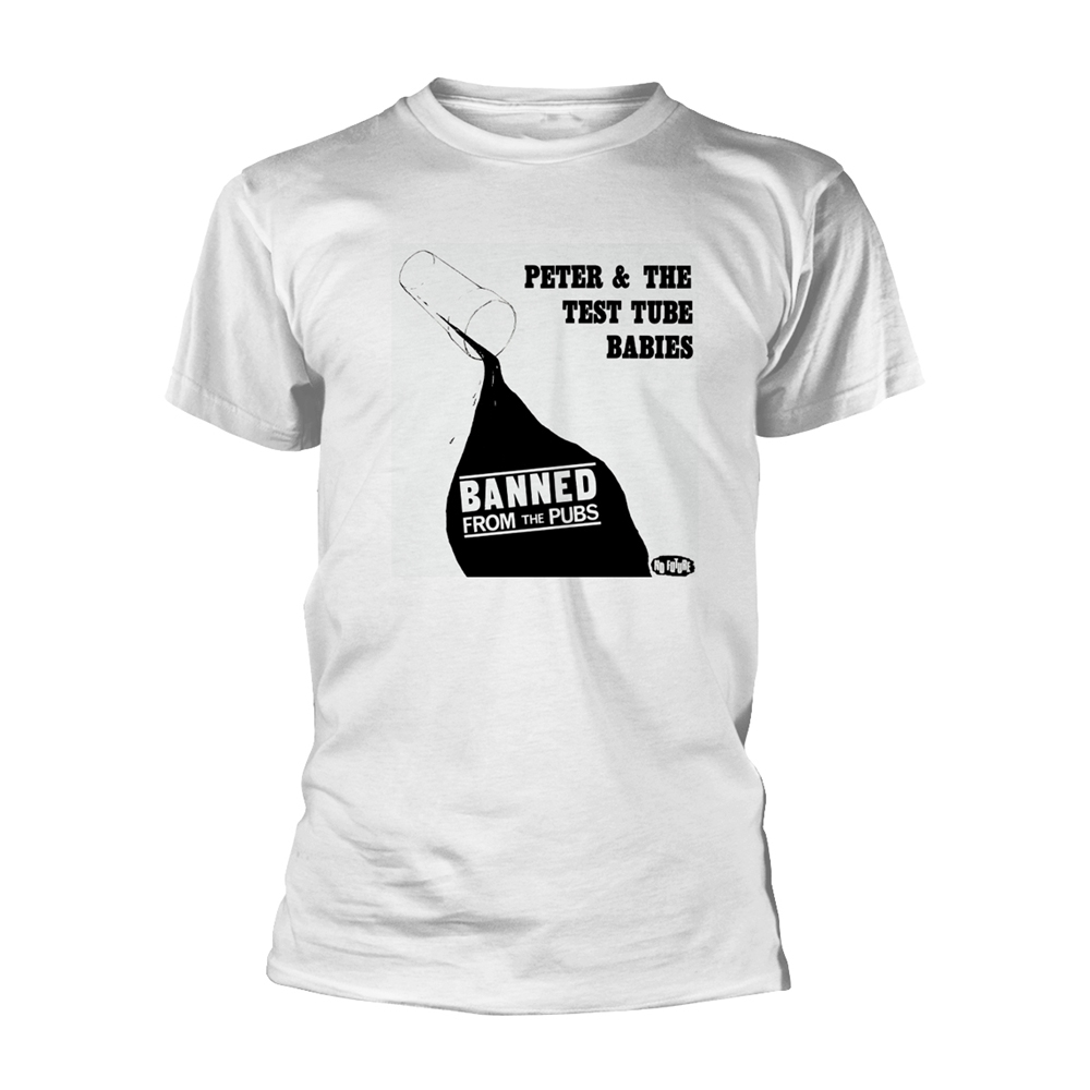 Peter And The Test Tube Babies - Banned From The Pubs (White)