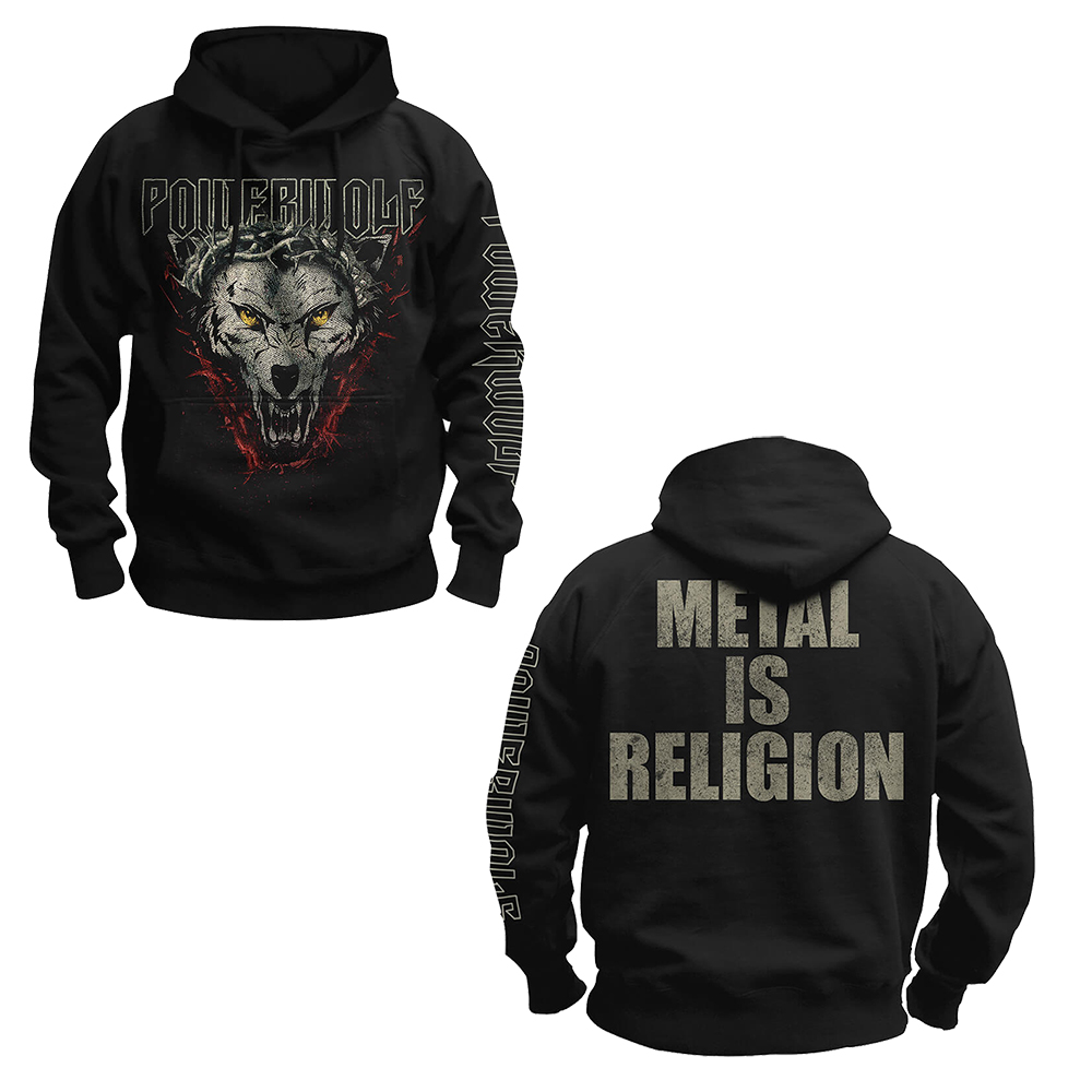 powerwolf metal is religion shirt