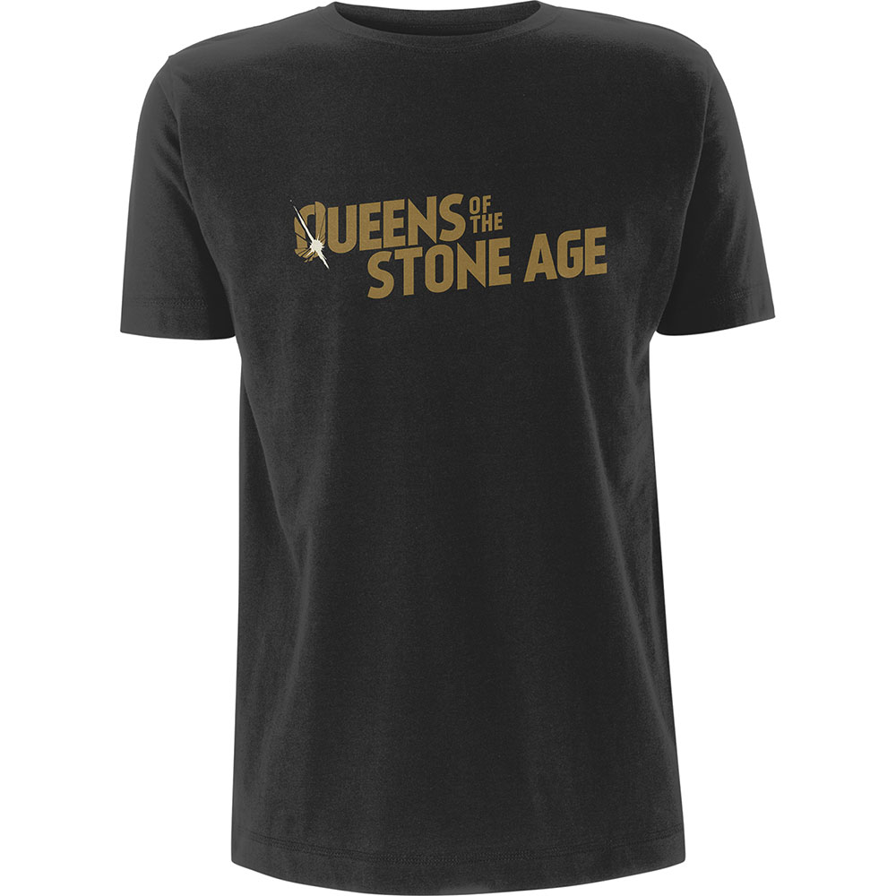 Queens Of The Stone Age - Metallic Text Logo