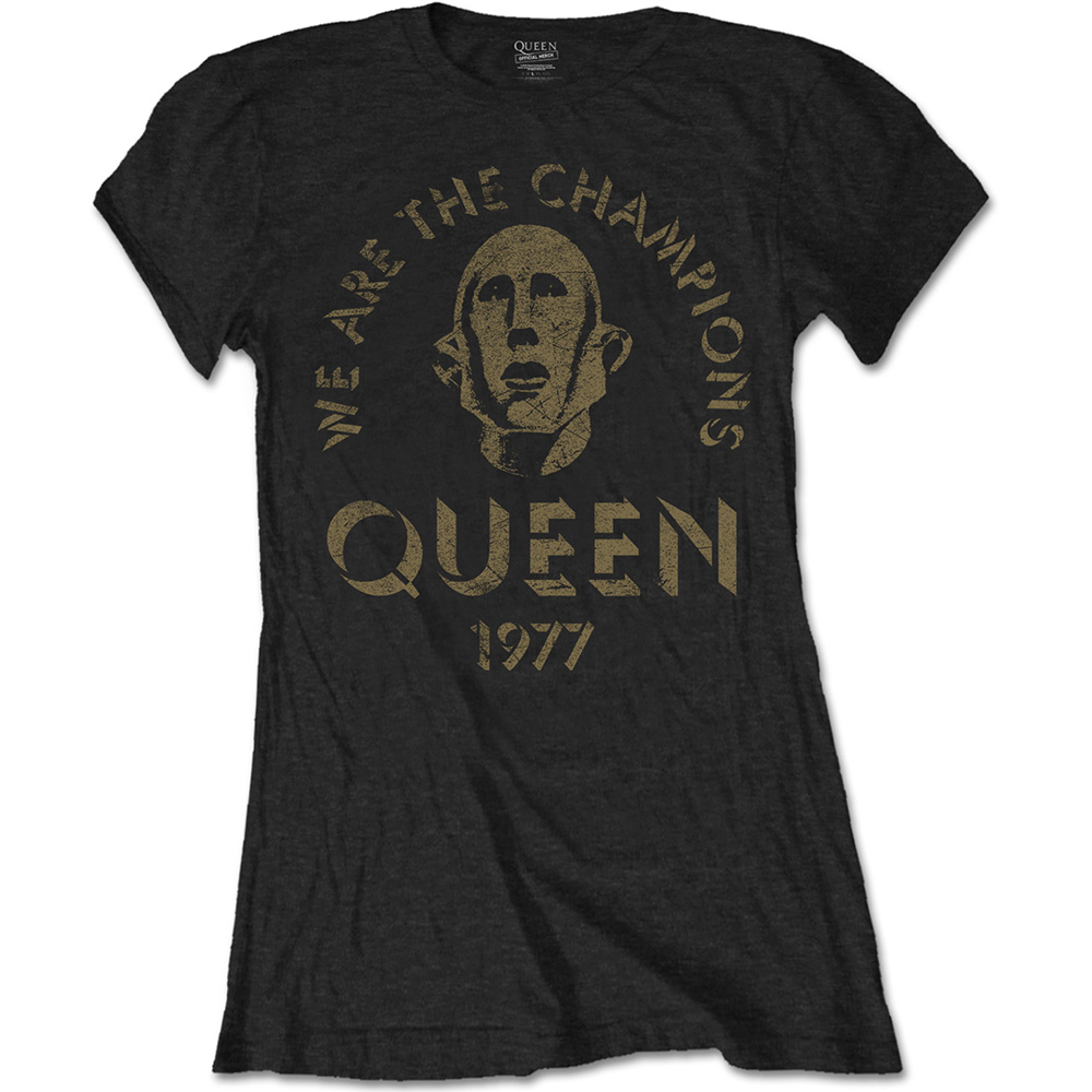 Queen - We Are The Champions (Black) (Women's)
