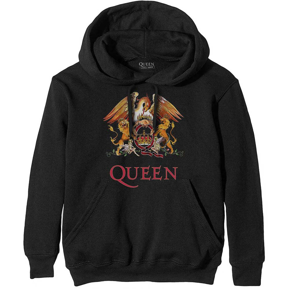 Queen - Classic Crest (Hoodie)