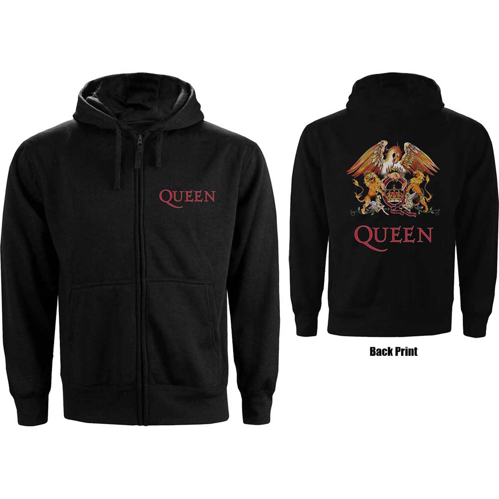 Queen - Classic Crest (Back Print)
