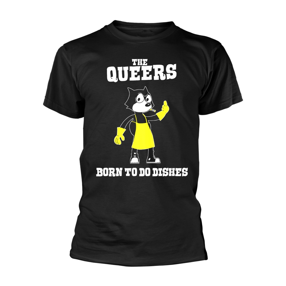 The Queers - Born To Do The Dishes (Black)