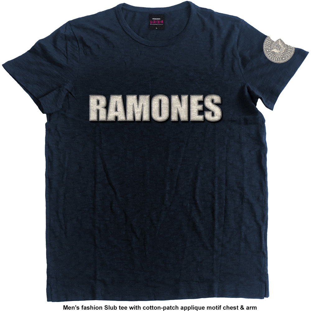 Ramones - Logo & Presidential Seal with Applique Motifs
