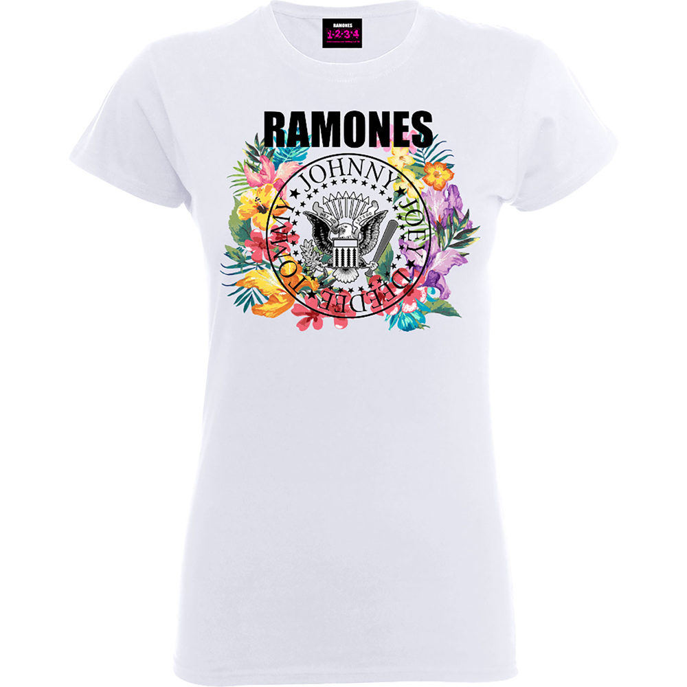 Ramones - Circle Flowers (Ladies)