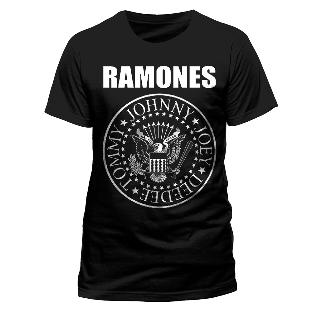 Ramones - Crest (Black)