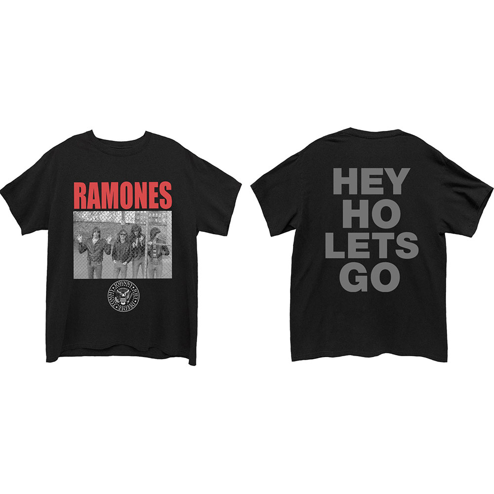 Ramones - Cage Photo (Back Print)