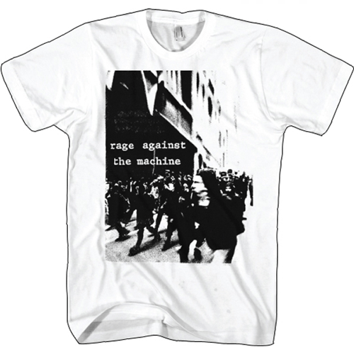 Rage Against The Machine - Riot (White)