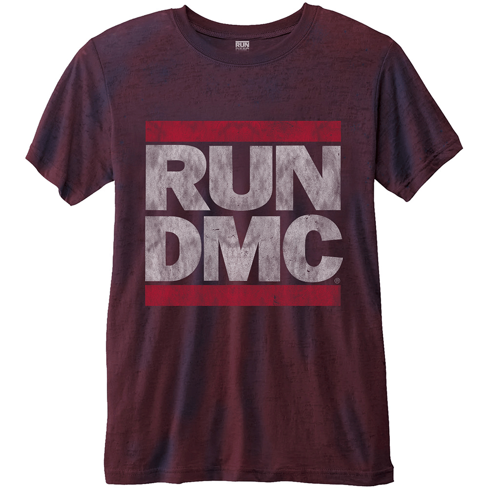 Run-DMC - Logo Vintage (Burn Out T-Shirt)