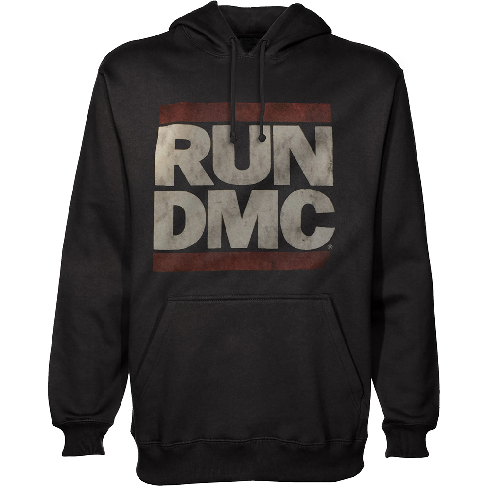Run-DMC - Logo (Black Hoodie)