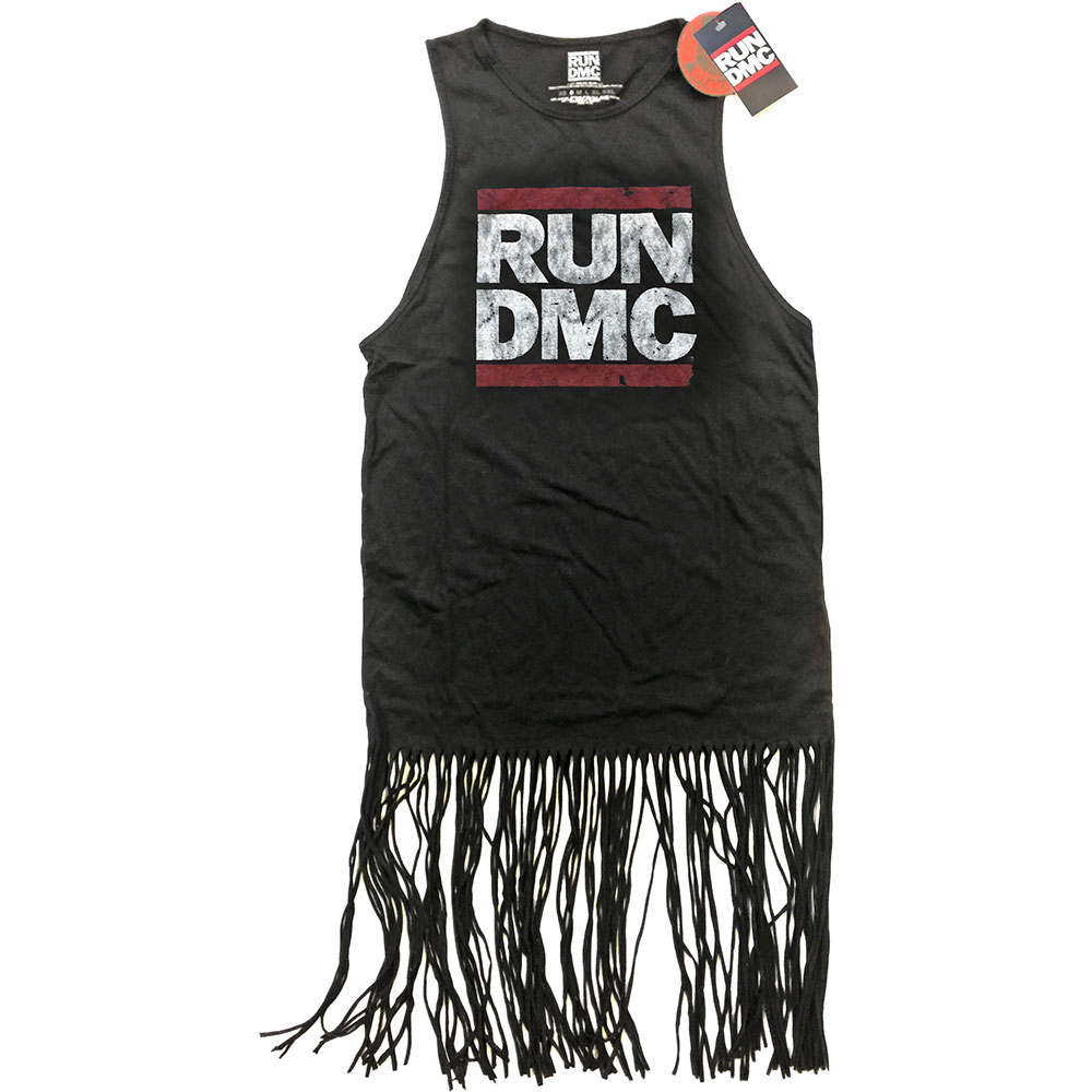 Run-DMC - Logo Vintage With Tassels (Black)
