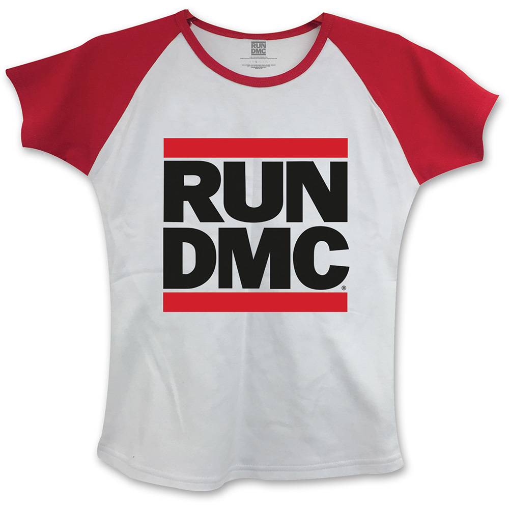 Run-DMC - Logo (Skinny Fit) Red & White