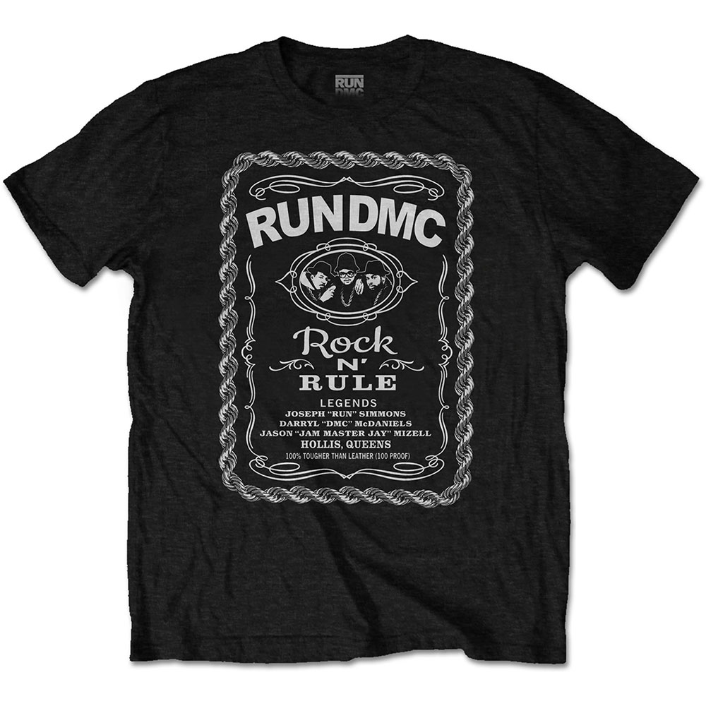 Run-DMC - Rock N' Rule Whiskey Label