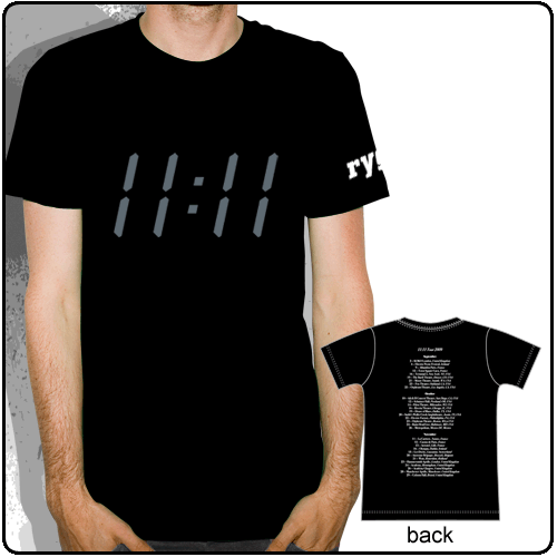 Rodrigo Y Gabriela - 11:11 Dates (Black) (T-shirt)