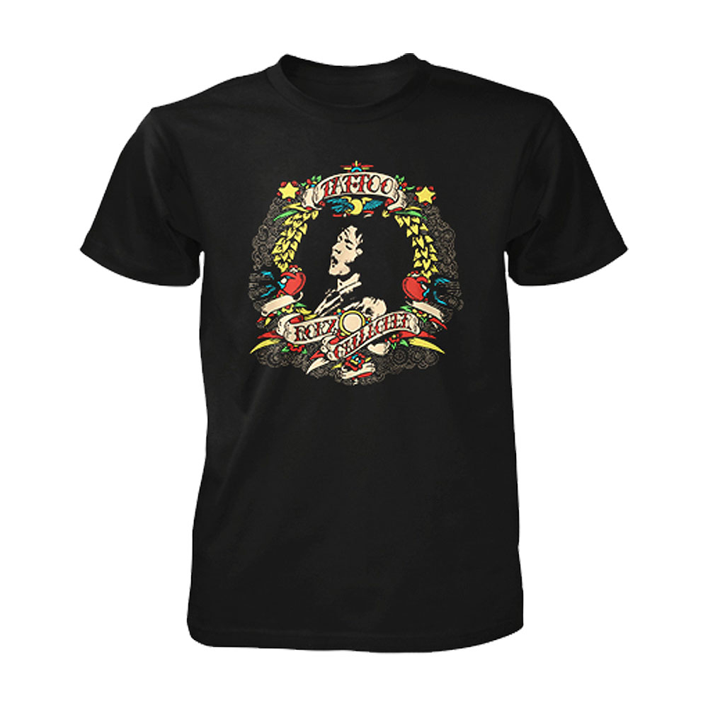 Rory Gallagher Tattoo Music Blues Rock Rétro T Shirt 267 