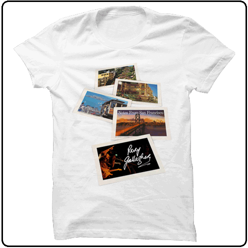 Rory Gallagher - Rory Postcards Tees