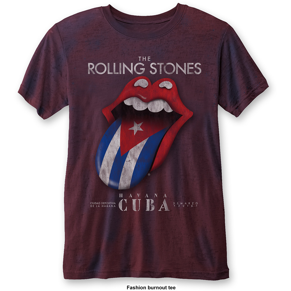 Rolling Stones - Havana Cuba (Navy/Red)