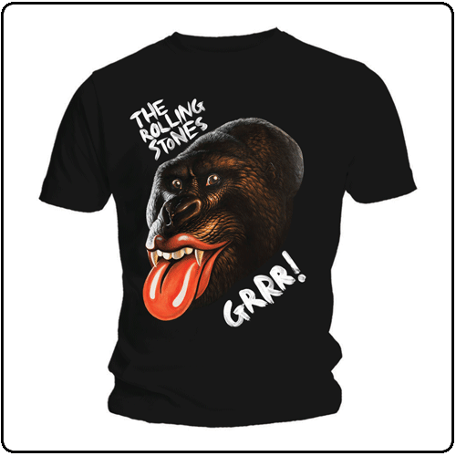 Rolling Stones - Grrr Gorilla (Black)