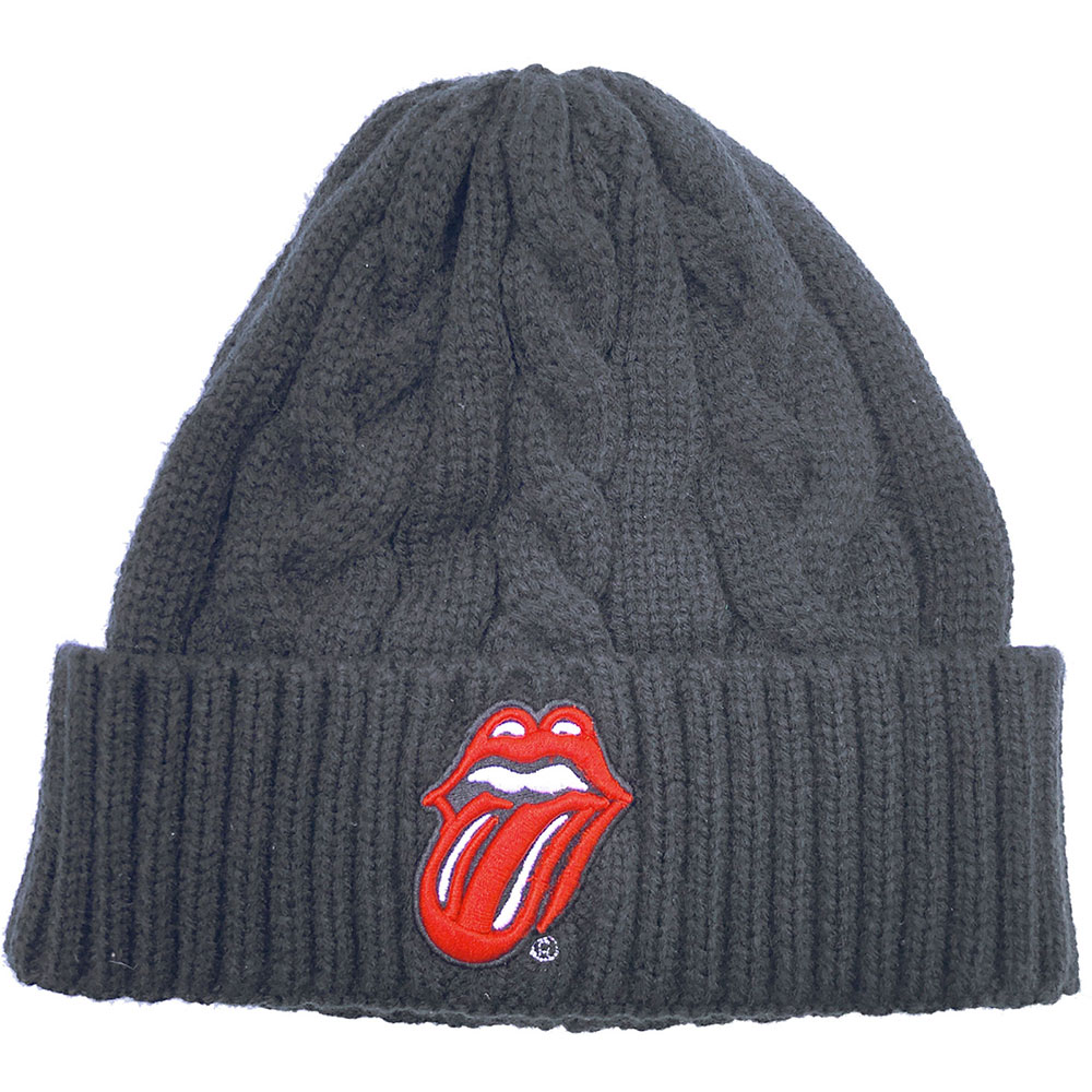 Rolling Stones - Classic Tongue (Cable Knit)