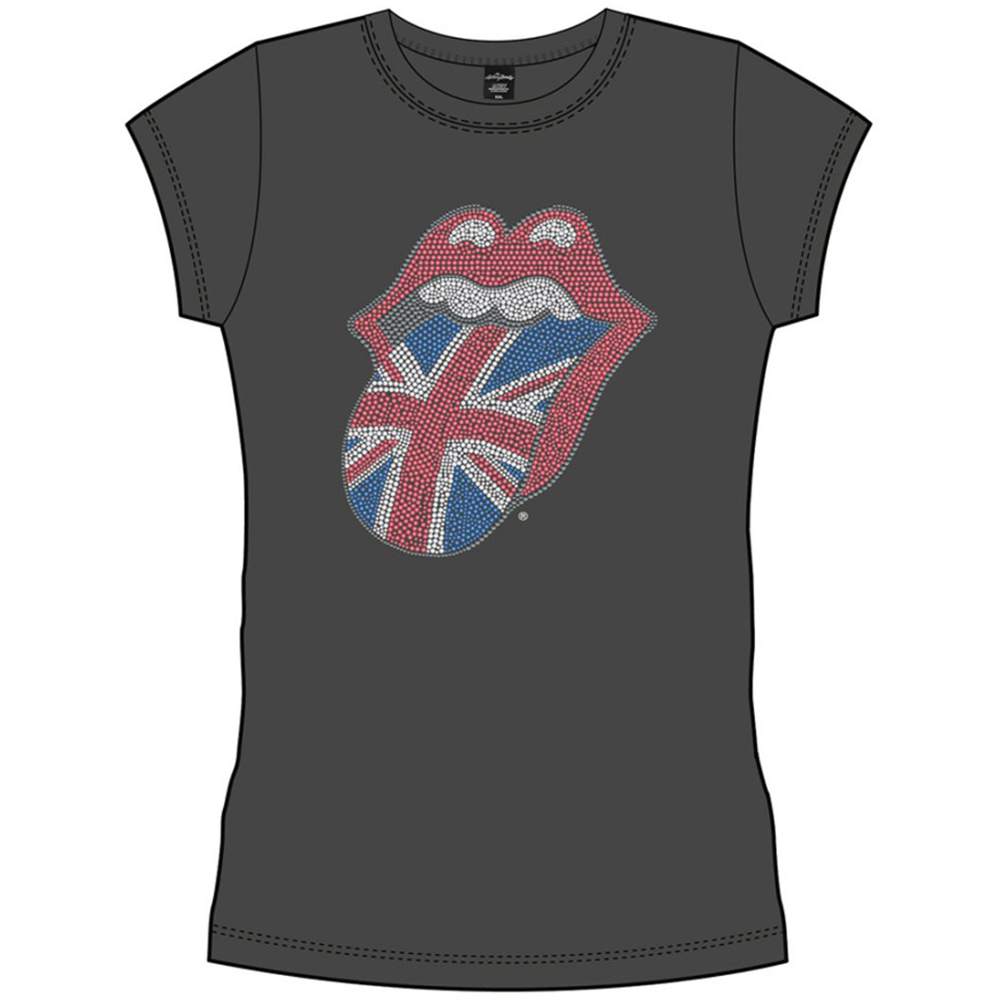 Rolling Stones - Classic UK Tongue (Diamante)