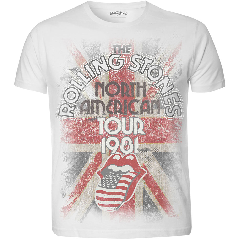 Rolling Stones - North American Tour 1981 with Sublimation Printing