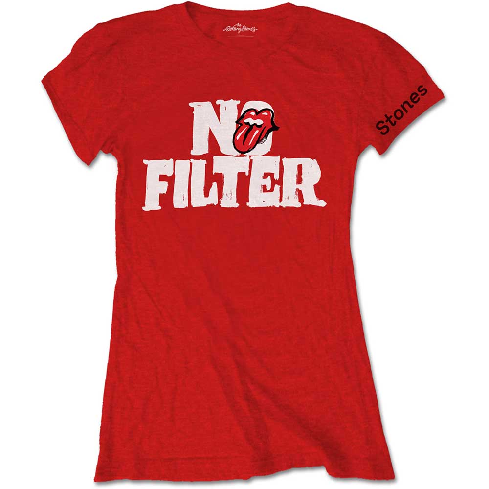 Rolling Stones -  No Filter Header Logo 