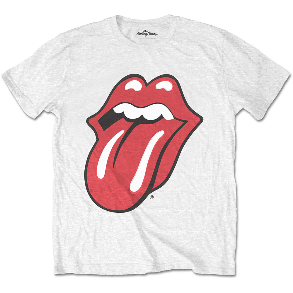 Rolling Stones - Classic Tongue White