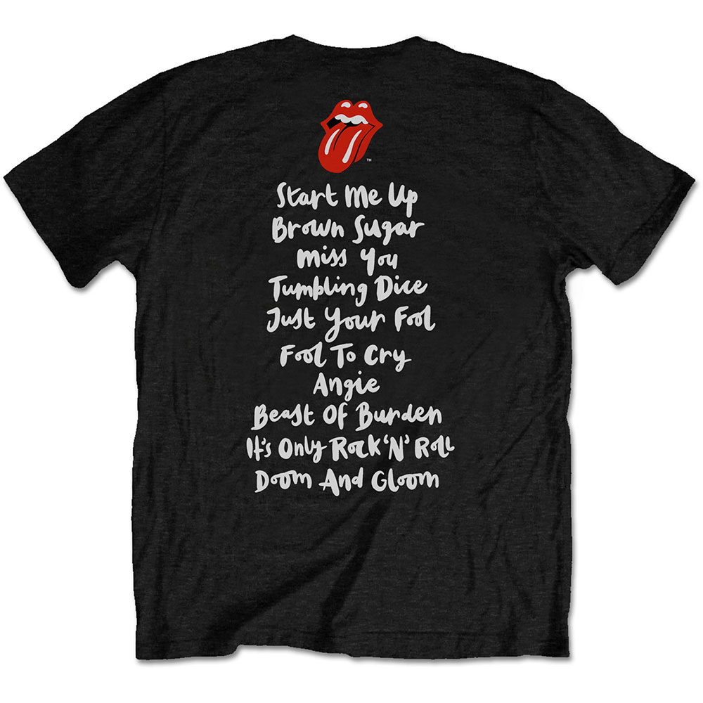 Rolling Stones -  Honk Album Tracklist (Back Print)