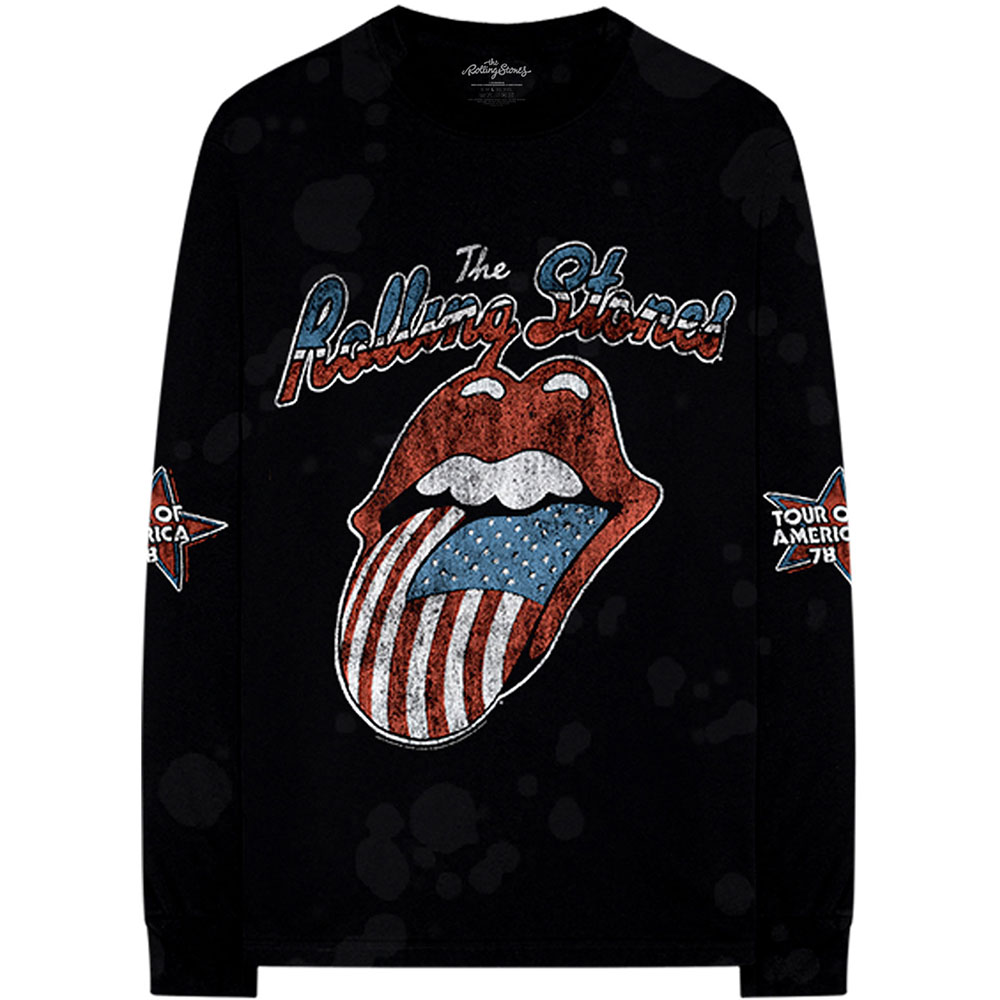 Rolling Stones - US Tour '78 (Back & Arm Print)