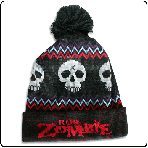 Rob Zombie Skulls Bobble Hat