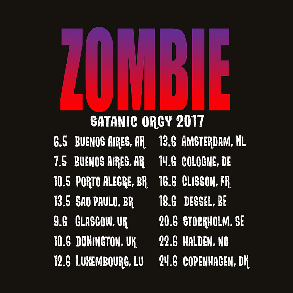 Rob Zombie - Dreads Dateback 2017