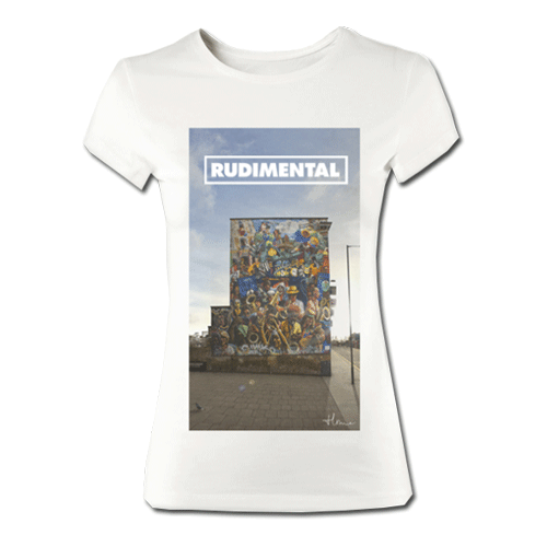 Rudimental | Grey Marl Drawn Logo | Rudimental