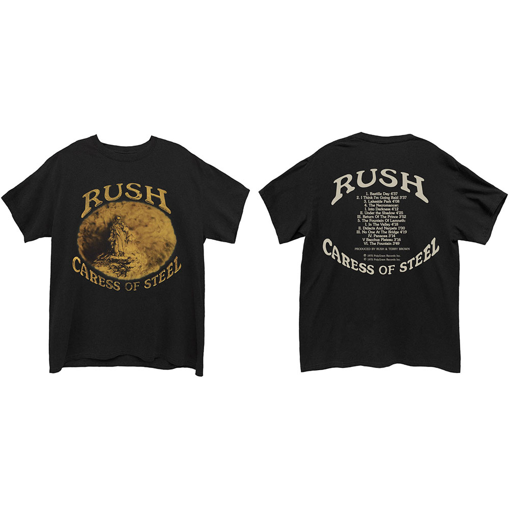 Rush - Caress of Steel (Back Print)