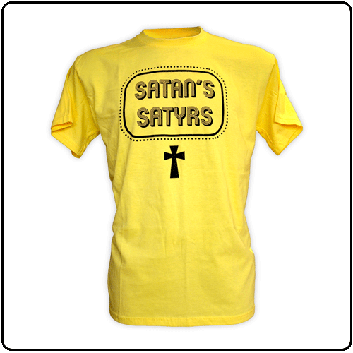 Satans Satyrs - Yellow Tee