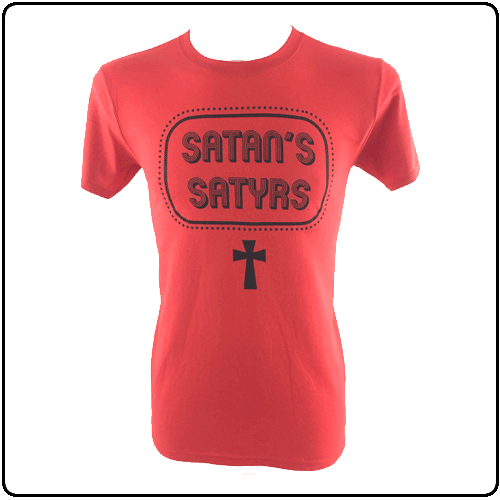 Satans Satyrs - Cross (Red)