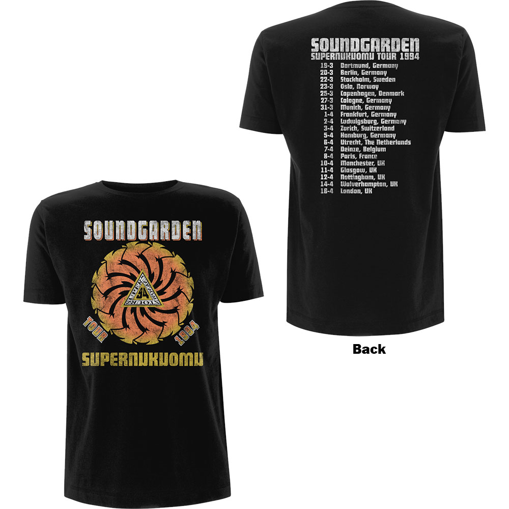 Soundgarden - Superunknown Tour '94 (Back Print)