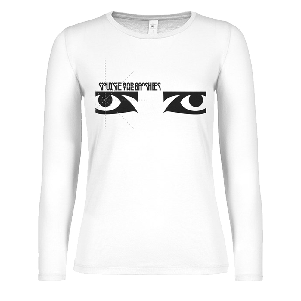 Siouxsie And The Banshees - Eyes Long Sleeve (White)
