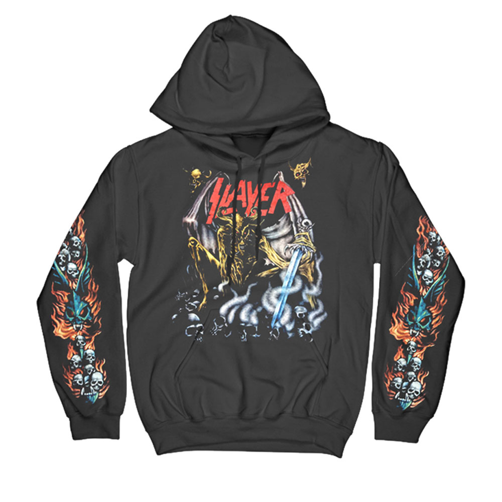 Slayer - Airbrush with Demon hoodie