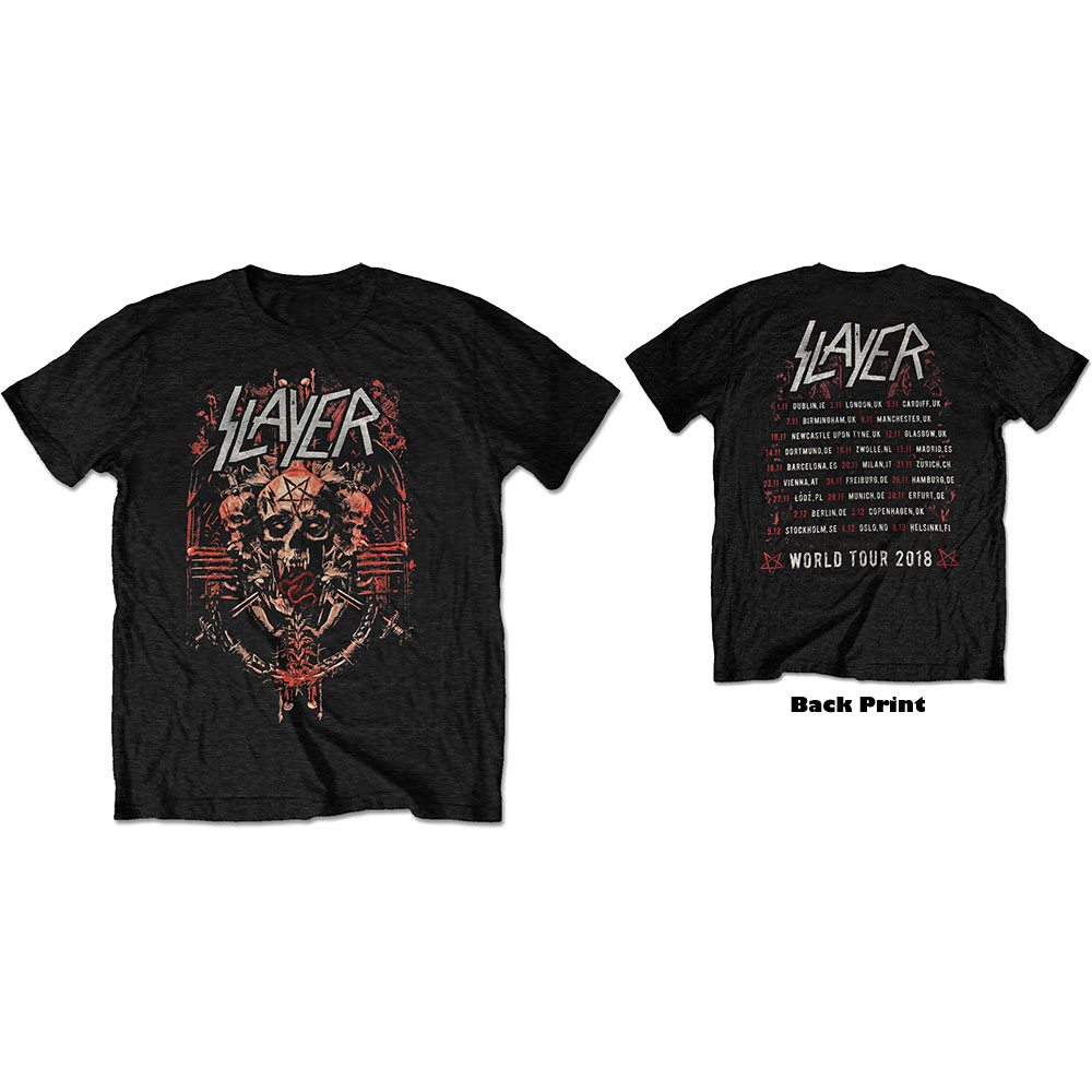 Slayer - Demonic Admat European Tour 2018
