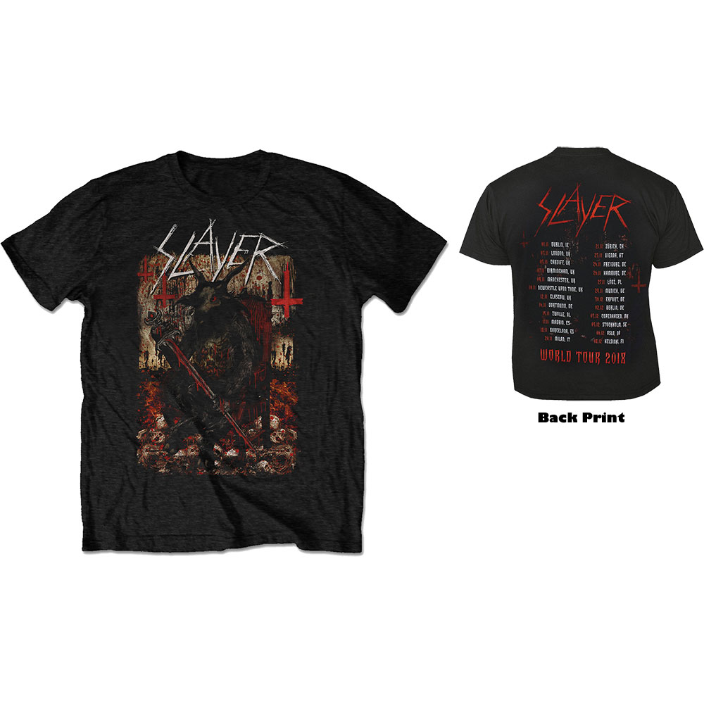 Slayer - Hellthrone European Tour 2018