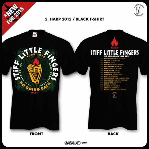 stiff little fingers tee shirts