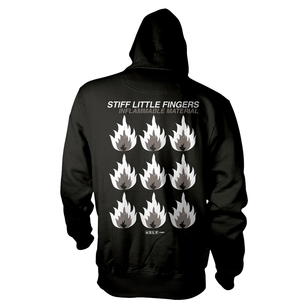 Stiff Little Fingers - Inflammable Material (Hoodie)