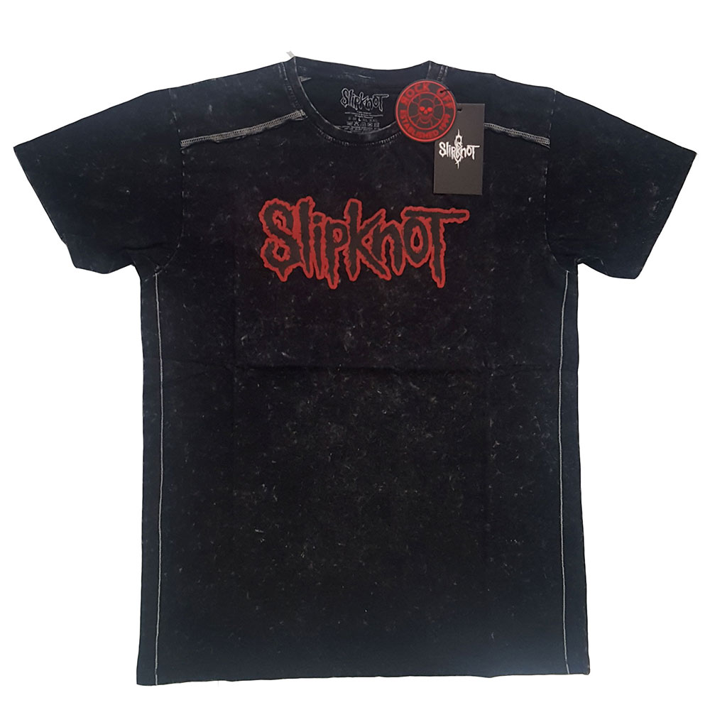 Slipknot - Logo (Snow Wash) Black