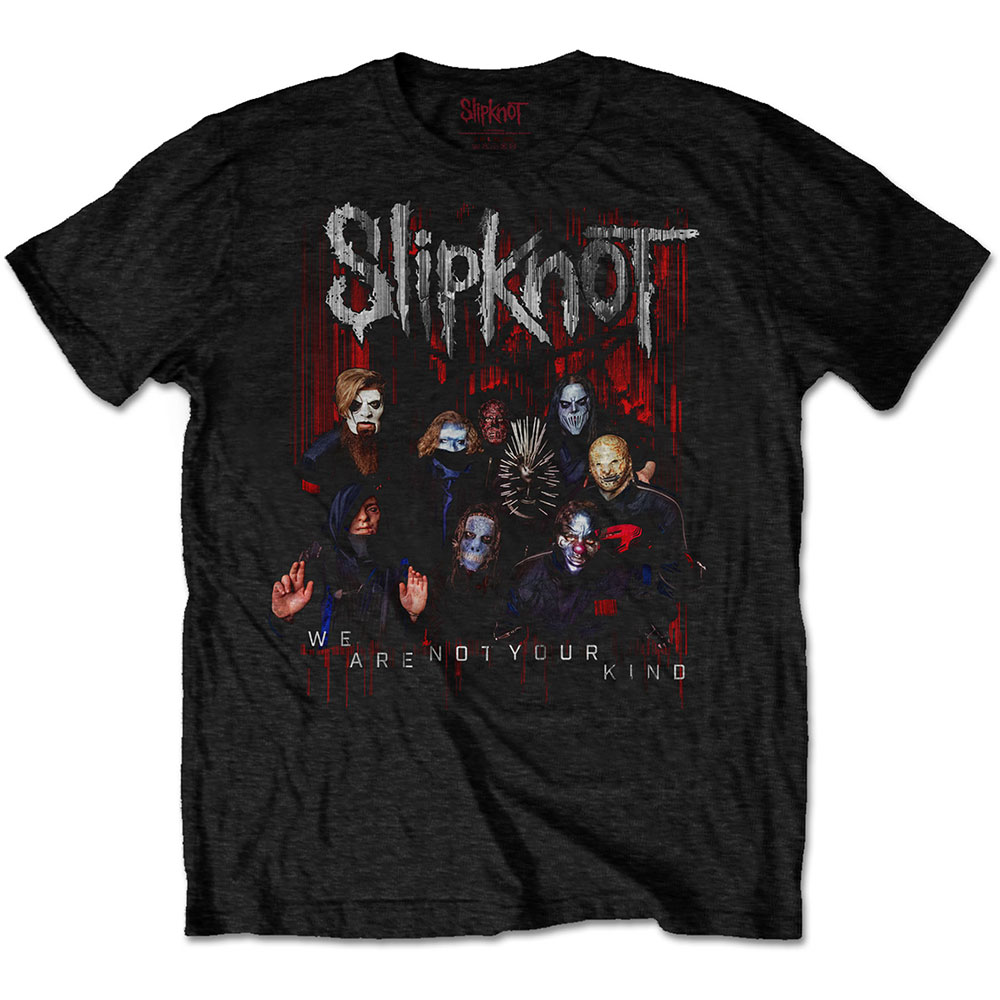 Slipknot Group Photo Männer T-Shirt schwarz Band-Merch Bands 