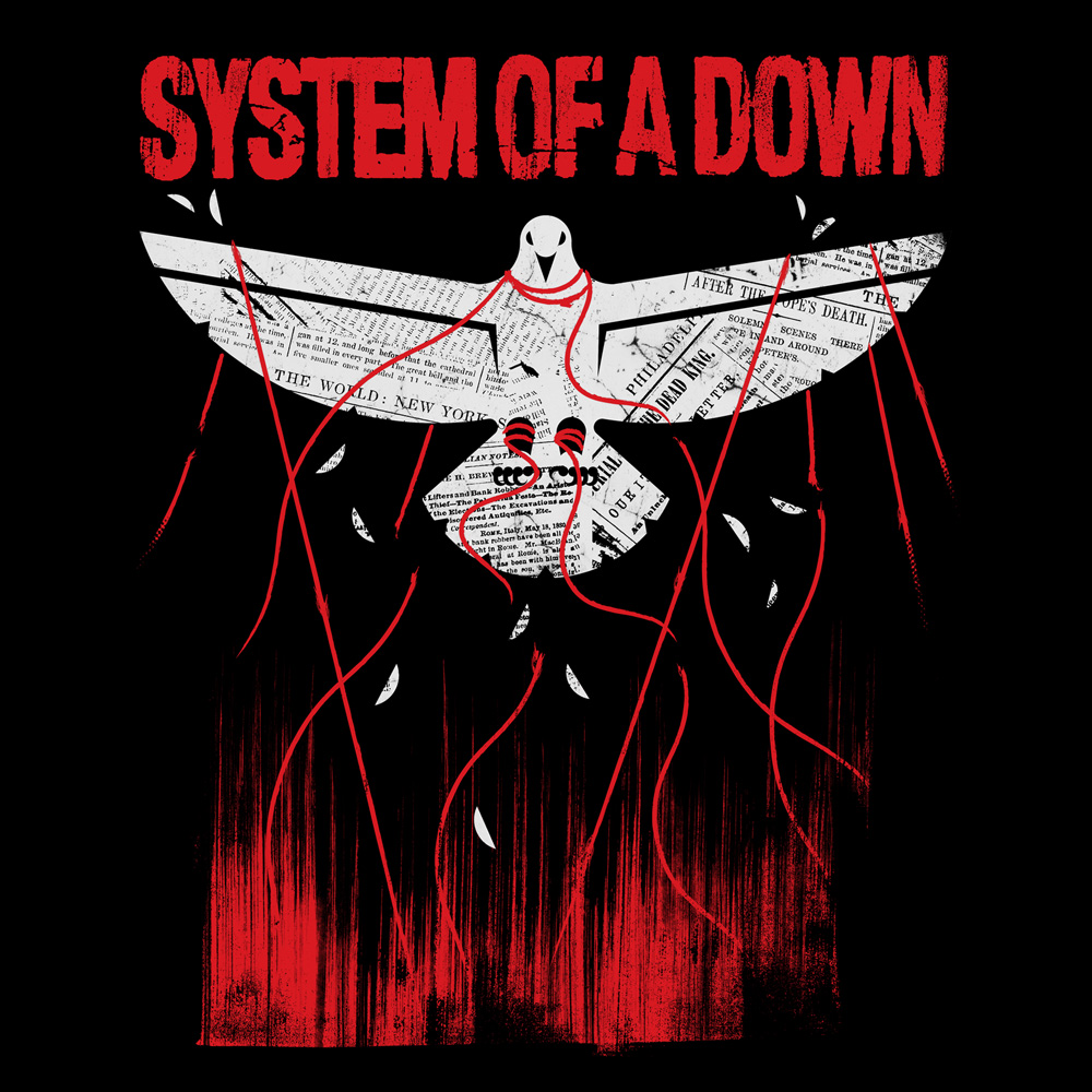 System Of A Down - Overcome (Black)